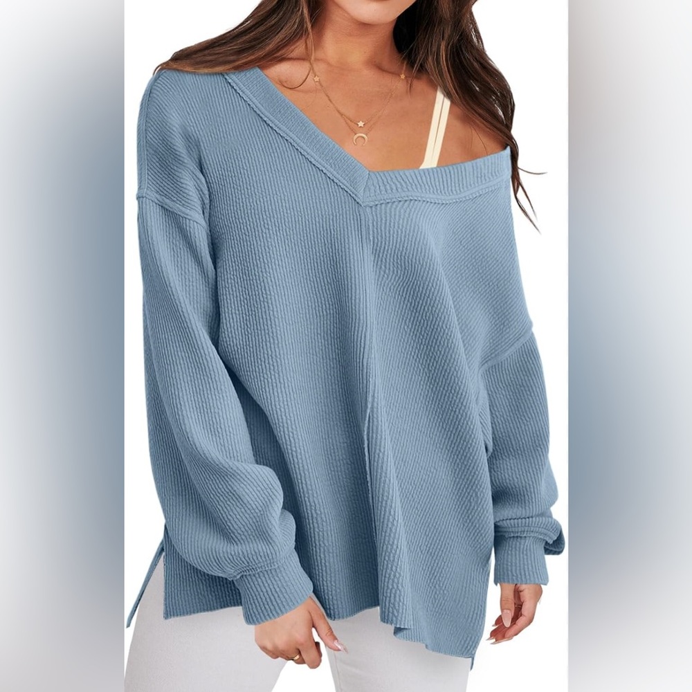 American Eagle Blue Sweater Crewneck Size Small